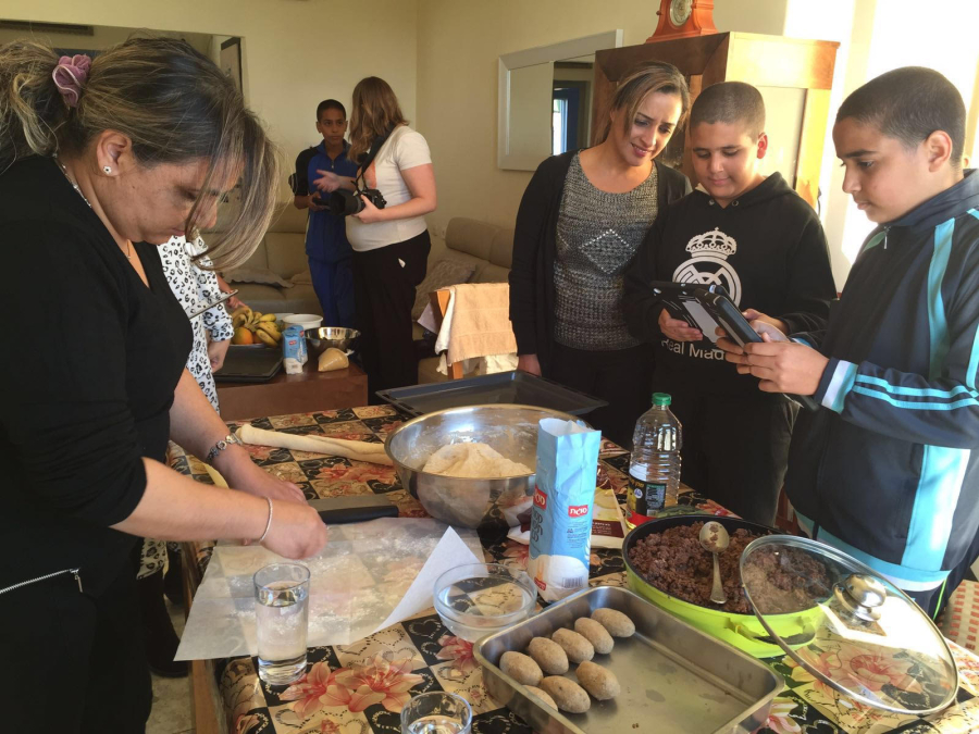 مشروع التصوير للصفوف السادسة في مدرسة اجيال الابتدائية